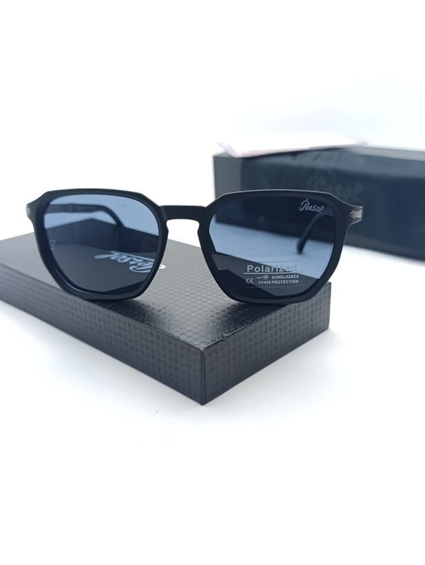 عینک آفتابی یونیسکس پرسول RE25119 | قاب چندضلعی، استایل بینقص
